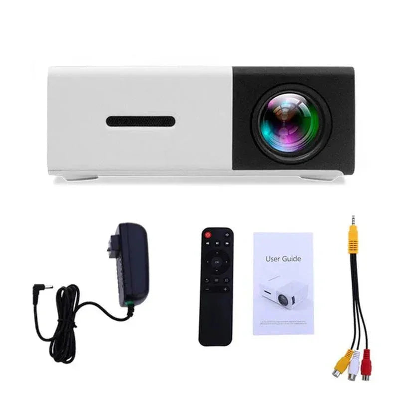 YG300 Pro Mini Projector – Portable LED, 1080P & 4K Support - EVERESTVAULT