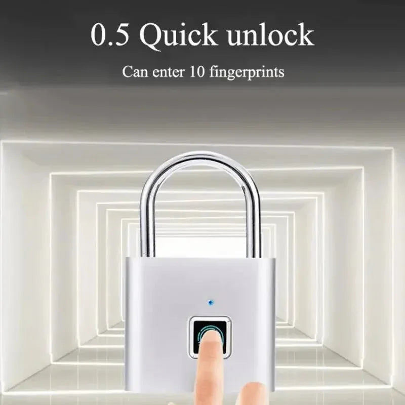 Mini Smart Fingerprint Padlock - EVERESTVAULT