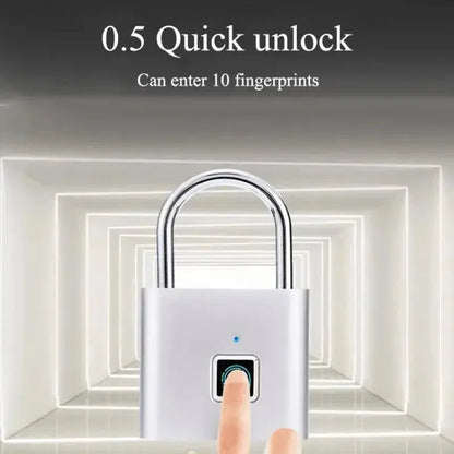 Mini Smart Fingerprint Padlock - EVERESTVAULT
