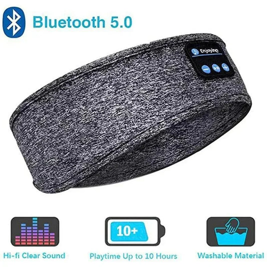 Bluetooth Sleep Headband – Wireless with Built-In Speakers - EVERESTVAULT