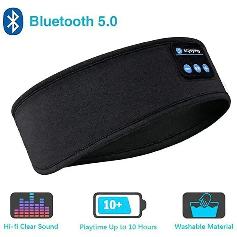 Bluetooth Sleep Headband – Wireless with Built-In Speakers - EVERESTVAULT