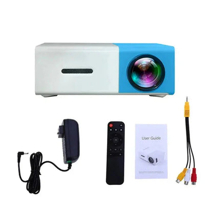 YG300 Pro Mini Projector – Portable LED, 1080P & 4K Support - EVERESTVAULT