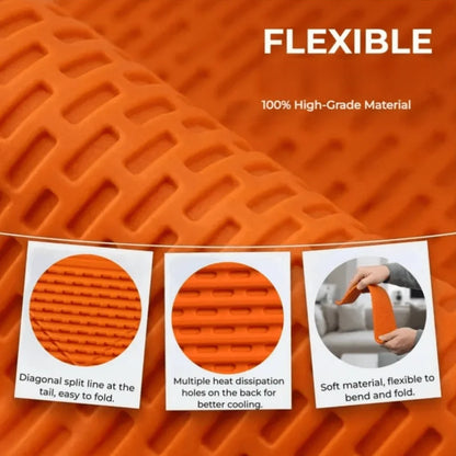 Foldable Silicone Phone & Tablet Stand – Non-Slip, Portable (2-Pack)