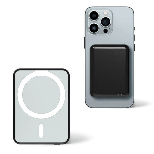 Magnetic Wireless Power Bank 5000mAh – 20W Fast Charge, USB-C
