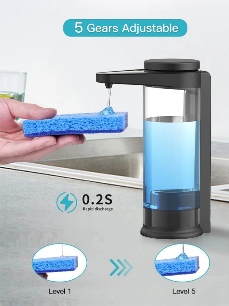 Automatic Soap Dispenser – USB Rechargeable, Touchless, Smart Sensor