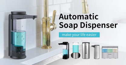 Automatic Soap Dispenser – USB Rechargeable, Touchless, Smart Sensor