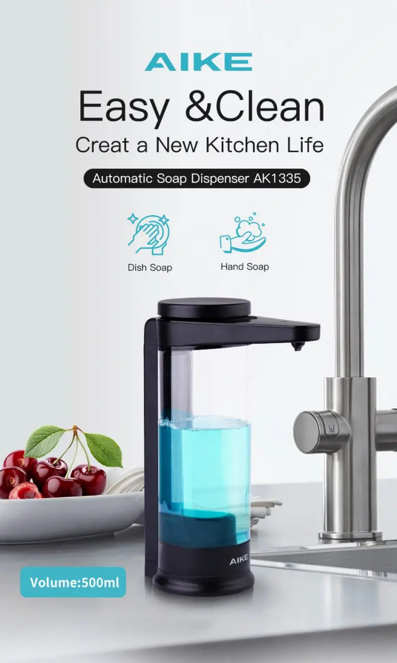 Automatic Soap Dispenser – USB Rechargeable, Touchless, Smart Sensor