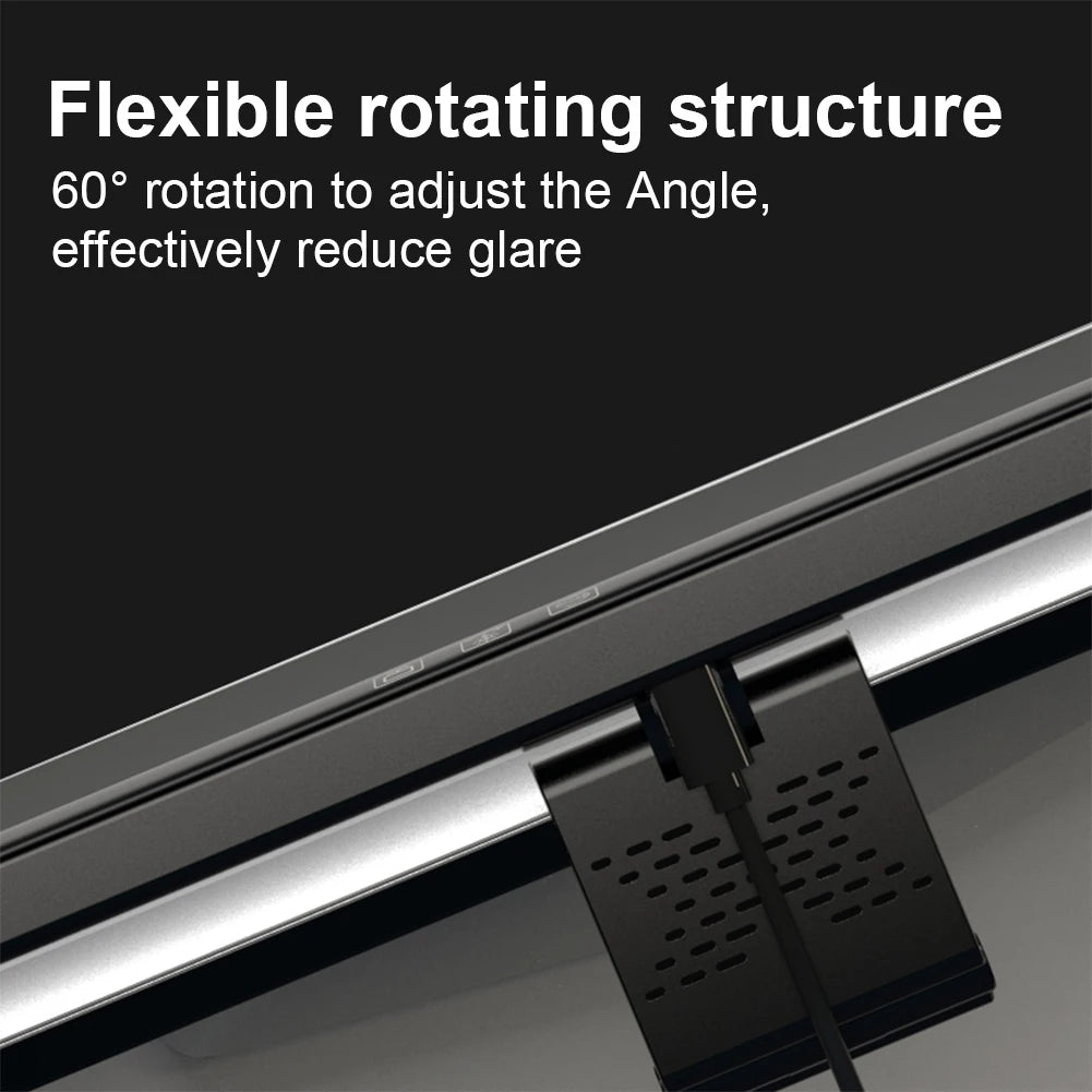 LED Monitor Light Bar – Dimmable, USB Powered, Flicker-Free