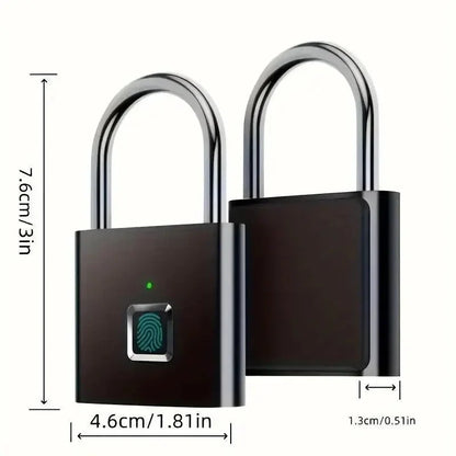 Mini Smart Fingerprint Padlock - EVERESTVAULT