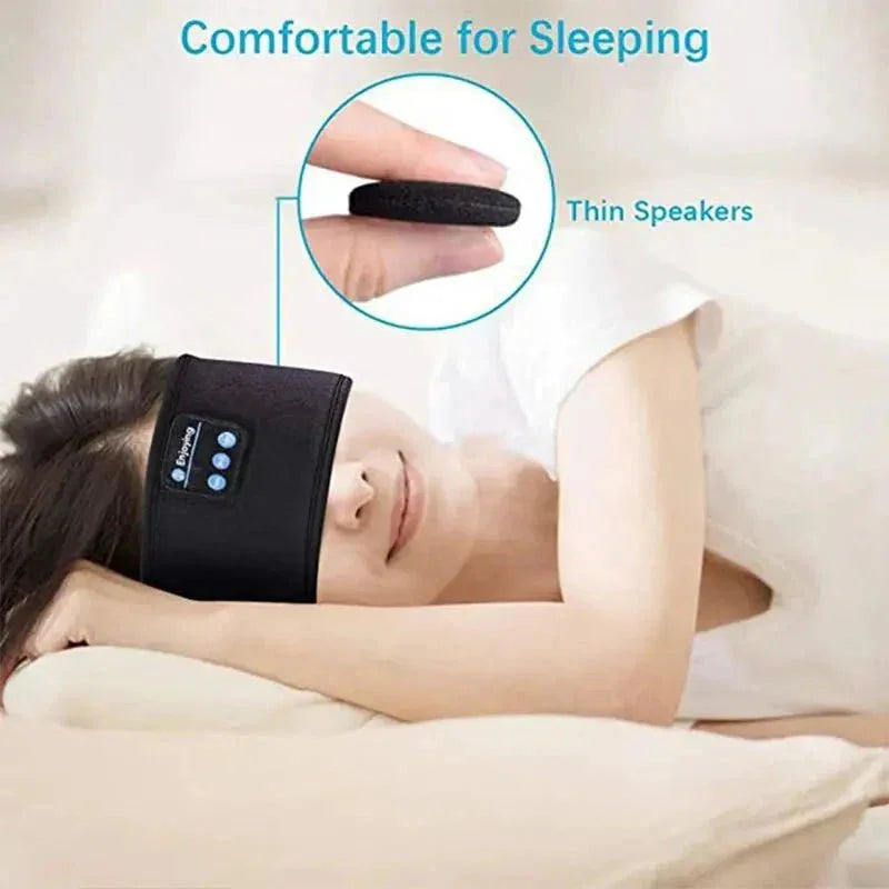 Bluetooth Sleep Headband – Wireless with Built-In Speakers - EVERESTVAULT